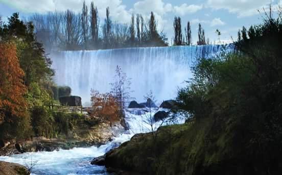 Cabanas Rucalhue Salto Del Laja Cabrero Extérieur photo